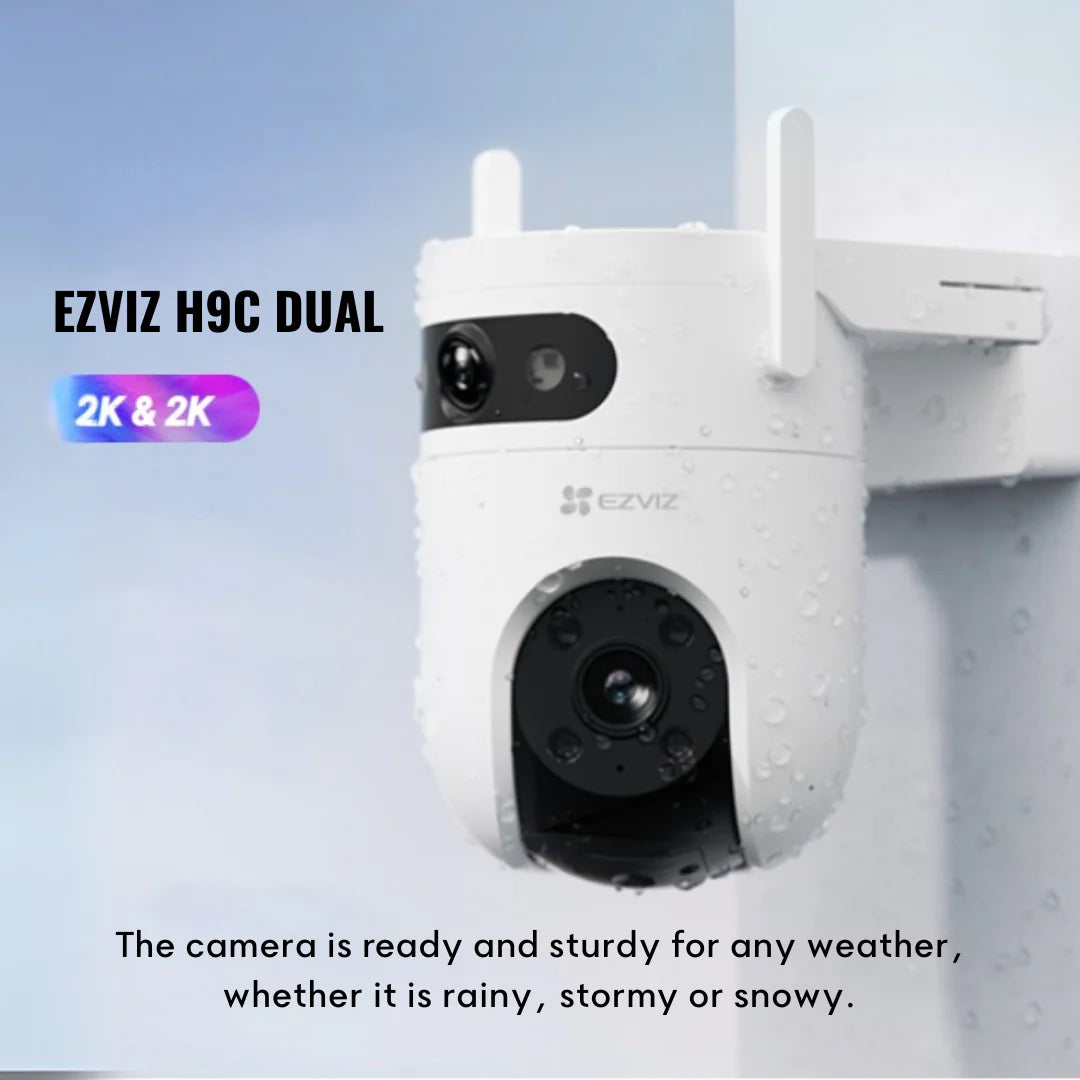 EZVIZ H9c Dual - Dual-Lens Pan & Tilt Wi-Fi Camera EZVIZ H9c Dual - Dual-Lens Pan & Tilt Wi-Fi Camera